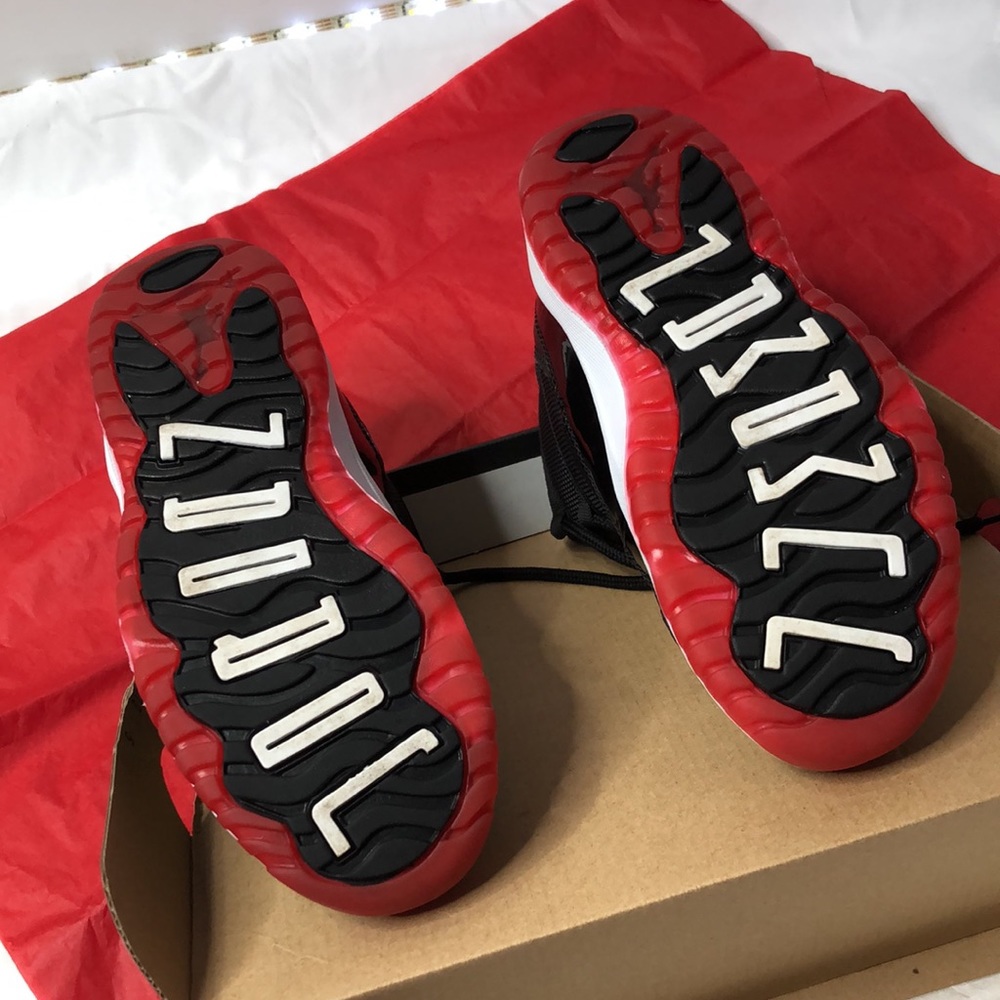 JORDAN 11 RETRO (PS) black/true red/white 3Y